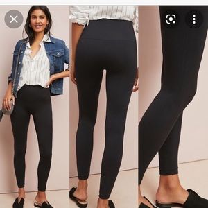 Anthropolgie black spanx leggings